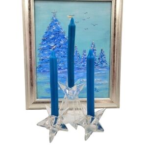 Nachtman Star candle holder and star votives